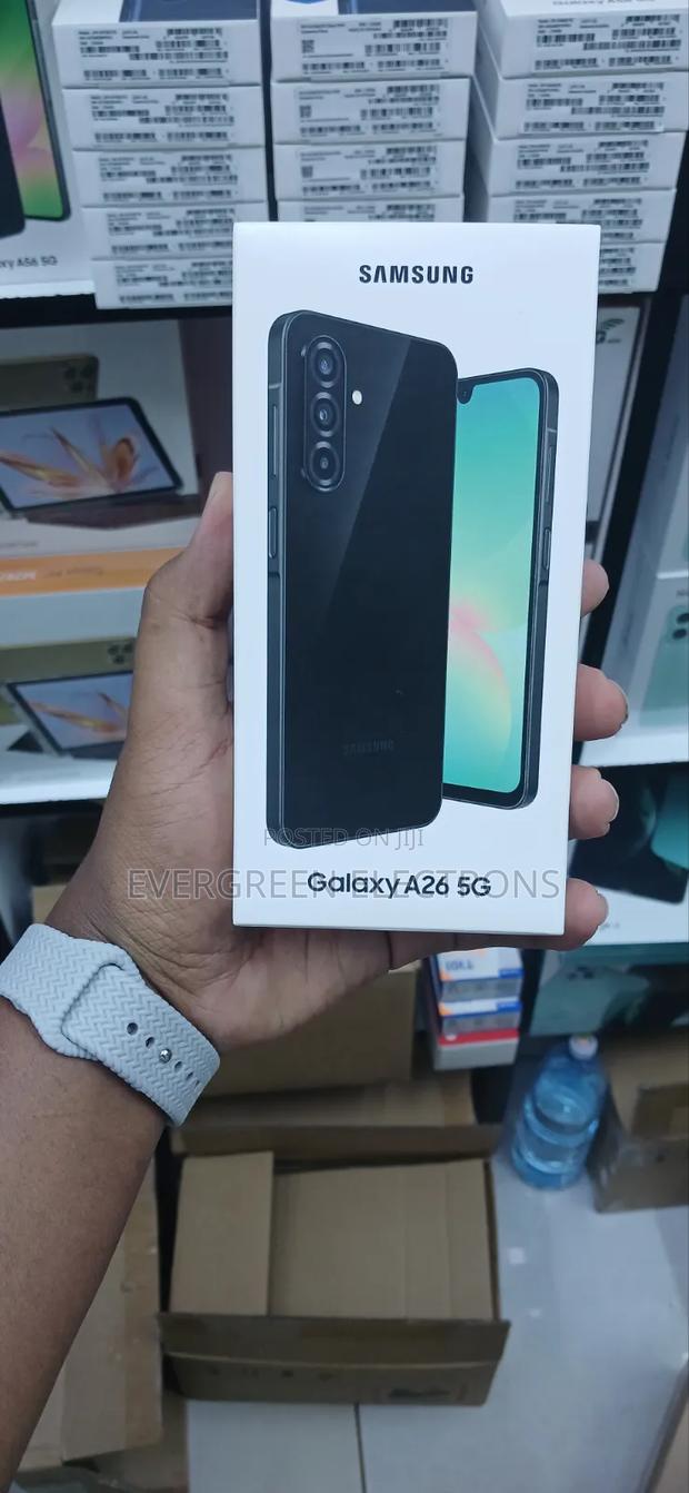 New Samsung Galaxy A26 256 GB Black - thumbnail 2