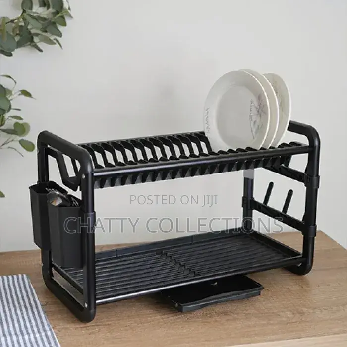 2 Tier Aluminium Kitchen Counter Dishrack