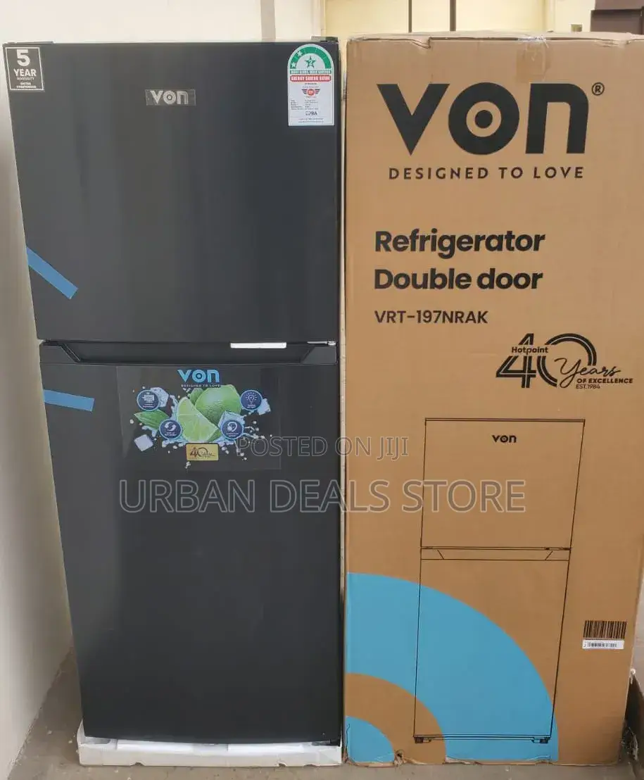 Von 197 Litres No Frost Refrigerator (Tmf VRT-197 Nrak)