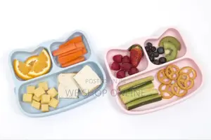 Silicone Stickie Plate No Spill