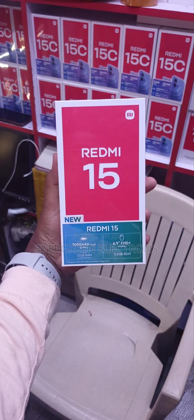 New Xiaomi Redmi 15 128 GB Gray