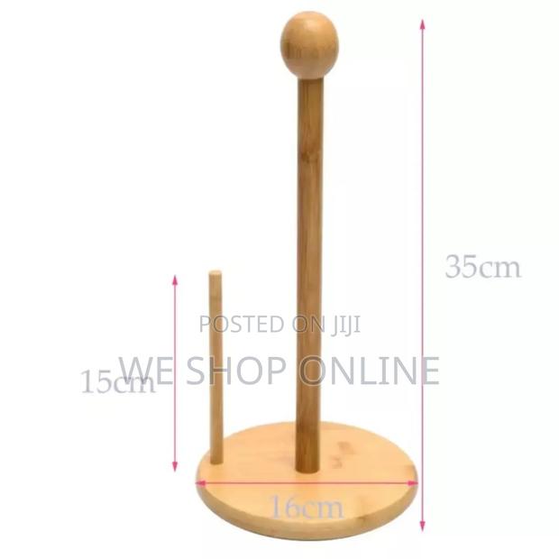 Bamboo Wood Tissue Holder - thumbnail 5