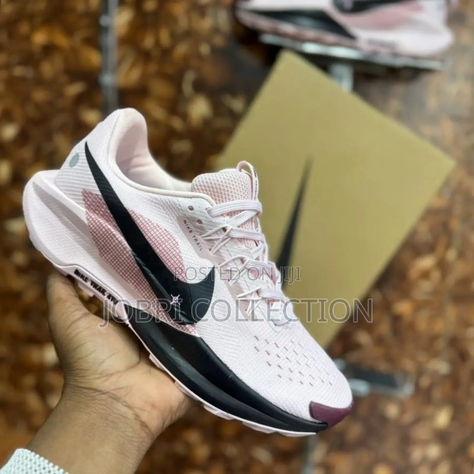 *Nike Womens React X Pegasus Trail 5* "Summit White/Armory" Sneakers