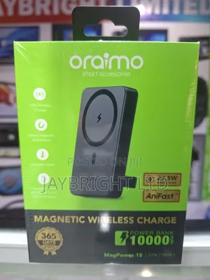 Oraimo Magpower 15 10000mah Wireless and Wired Power Bank