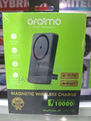 Oraimo Magpower 15 10000mah Wireless and Wired Power Bank