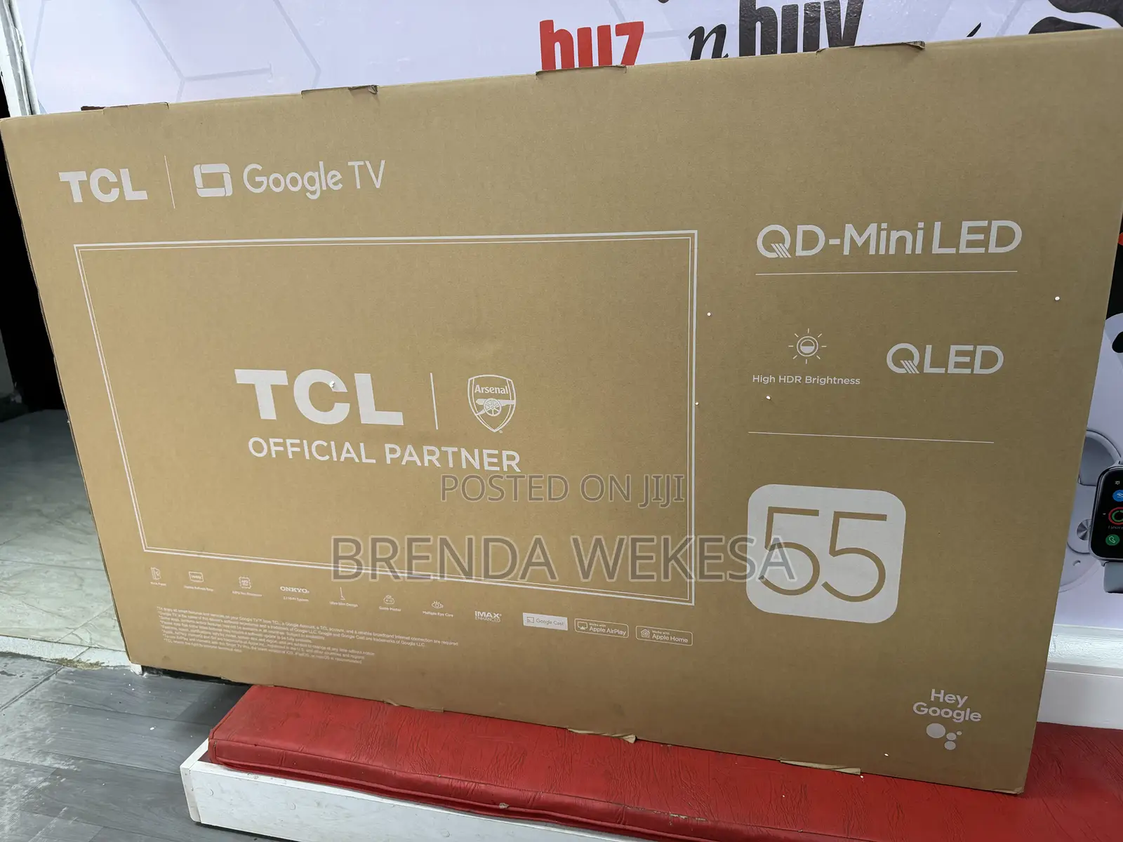 TCL 55c6k 55 Inch Qd-Miniled Smart TV Stunning Picture Quality 55c6
