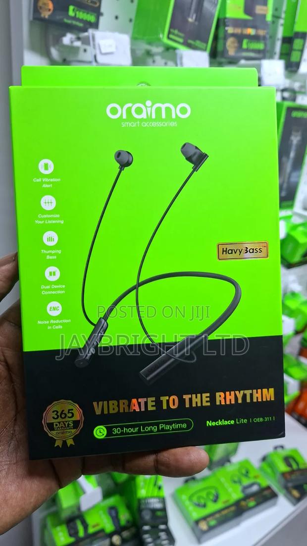 Oraimo Necklace Lite Call Vibration Wireless Headphones