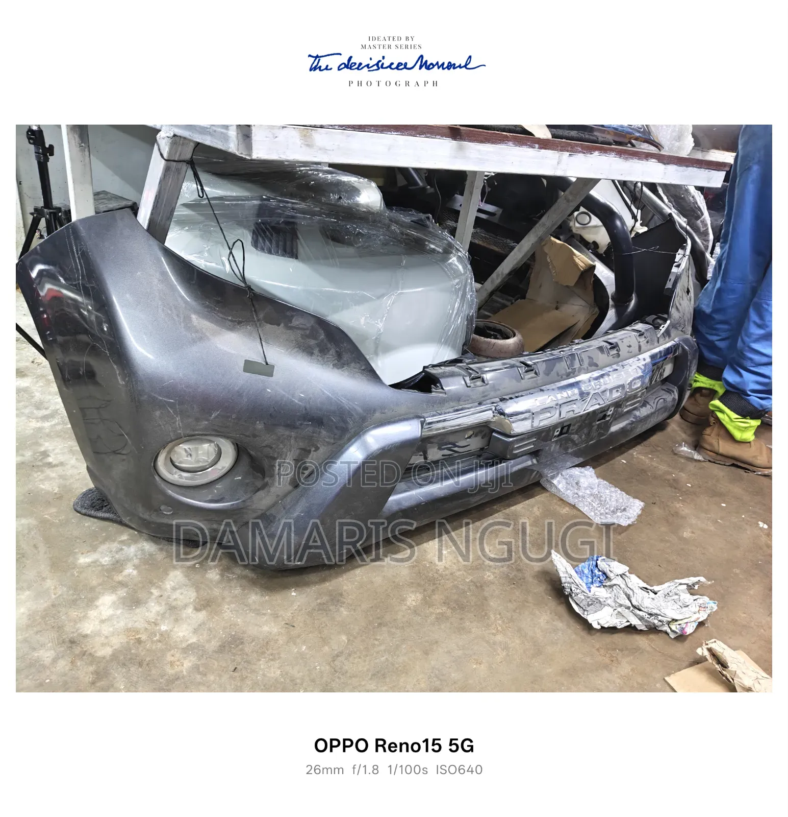 Prado Front Bumper 160/165 Ex Japan