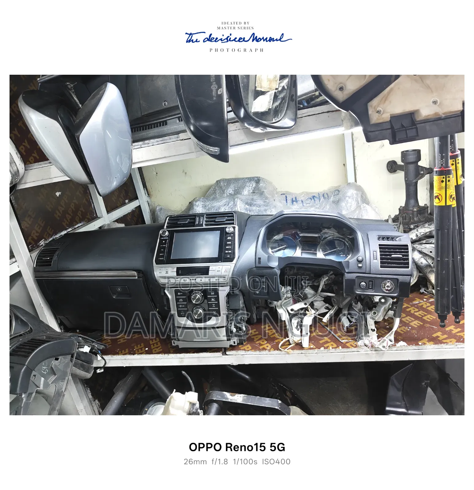 Landcruiser Prado V8 Dashboard Airbag