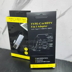 5 in 1 Usb C Hub Multiport Adapter With Hdmi Output