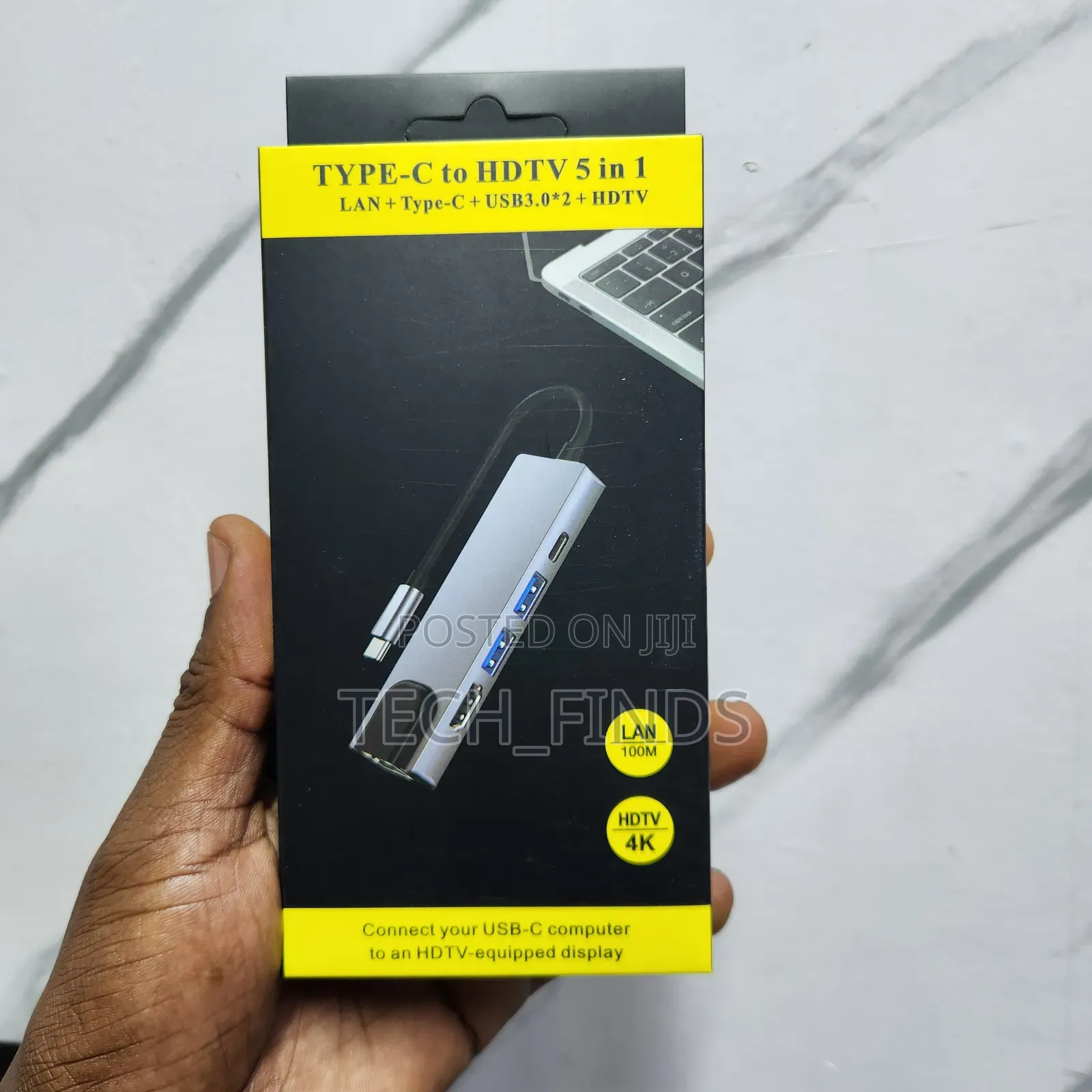 5 in 1 Usb C Hub Multiport Adapter With Hdmi Output
