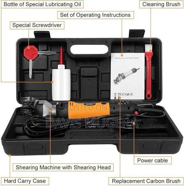 Sheep Clipper,Handheld Sheep Wool Shears Scissors - thumbnail 3