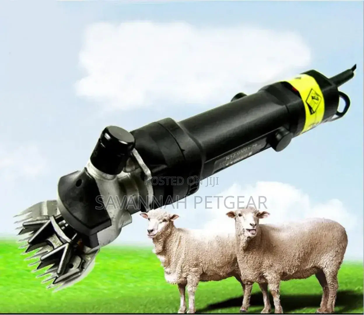 Animal Grooming Clipping Machine 6 Speed Adjustable Sheep Wool Trimmer