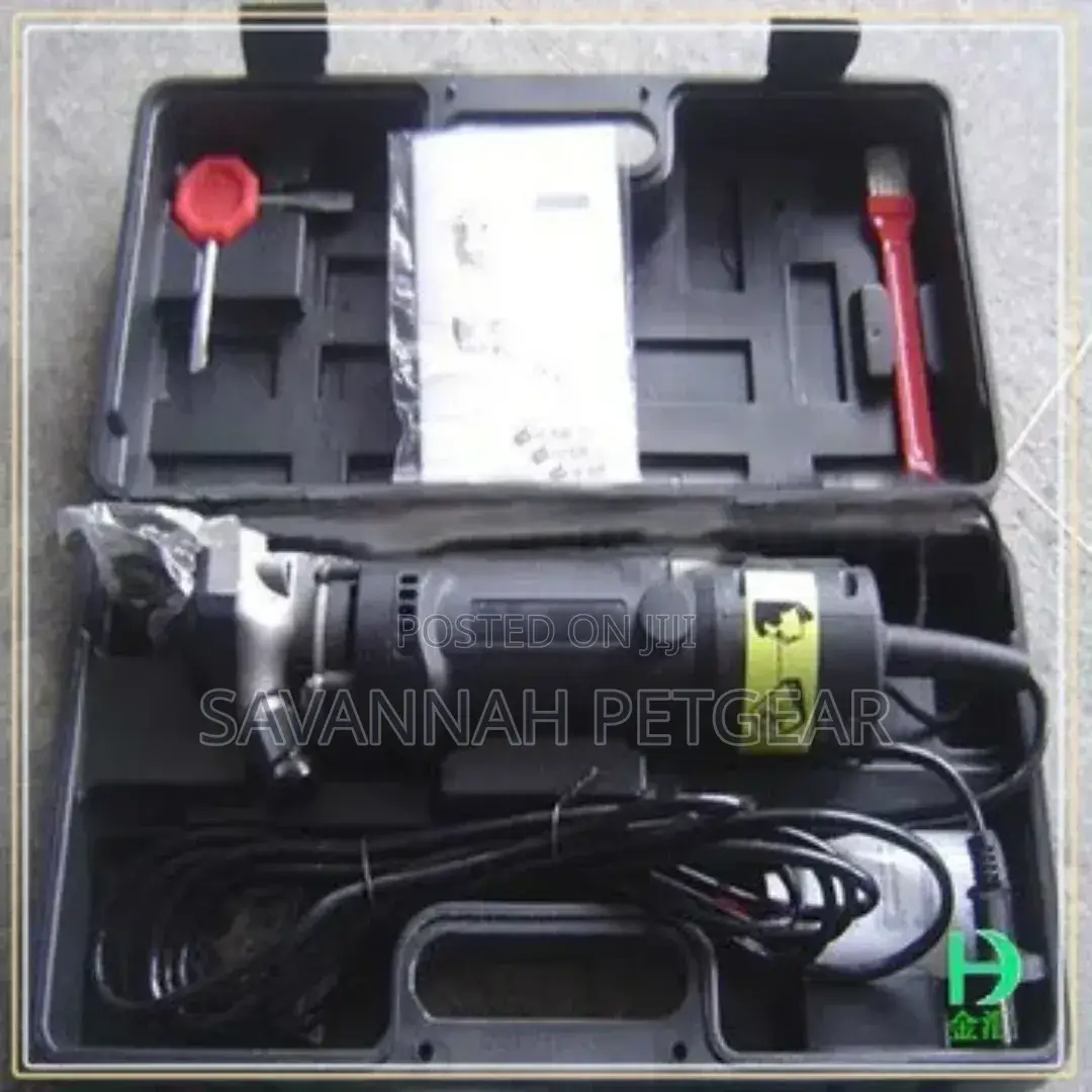 Animal Grooming Clipping Machine 6 Speed Adjustable Sheep Wool Trimmer