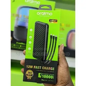 Oraimo 10000mah Powerbanks