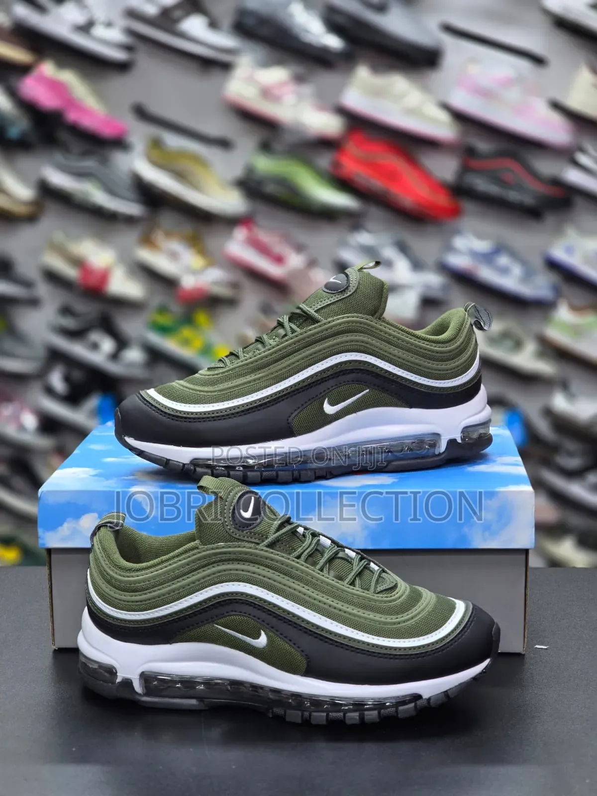 The Nike Airmax 97 Olive Sequoia Sneakers