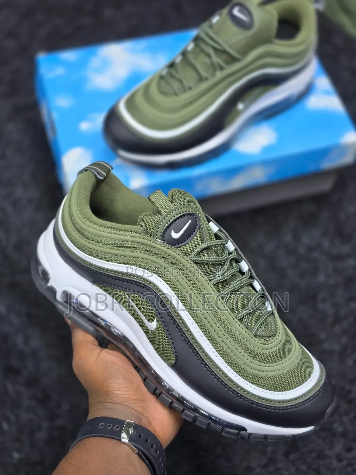 The Nike Airmax 97 Olive Sequoia Sneakers