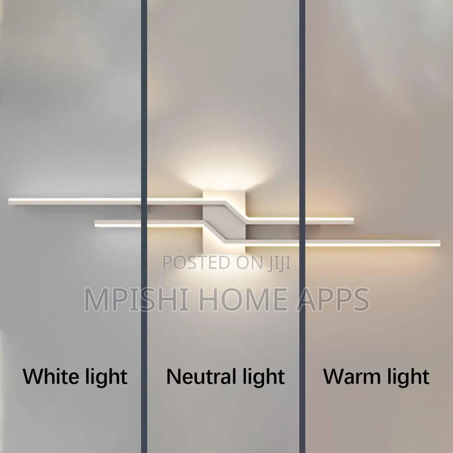 Geometric Long Wall Light