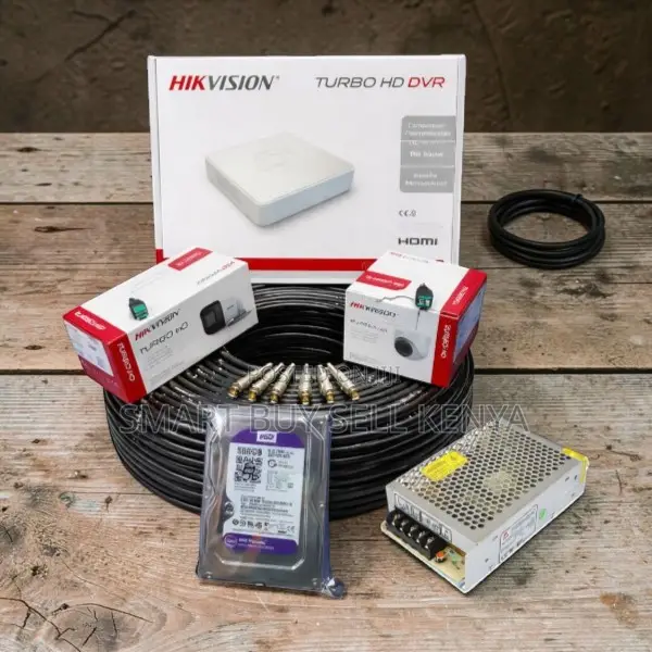 Hikvision 2 1080p Full Hd Video Quality 2mp CCTV Cameras Complete Kit