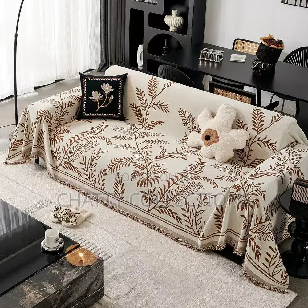 4 Seater Chenille Cotton Sofa Blankets /Sofa Covers