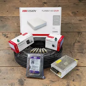 Weatherproof Ip66 Hikvision 2 1080p Full Hd CCTV Cameras Complete Kit