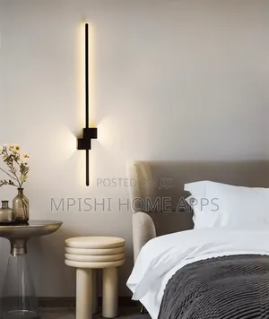 Minimalist Led Wall Light Black