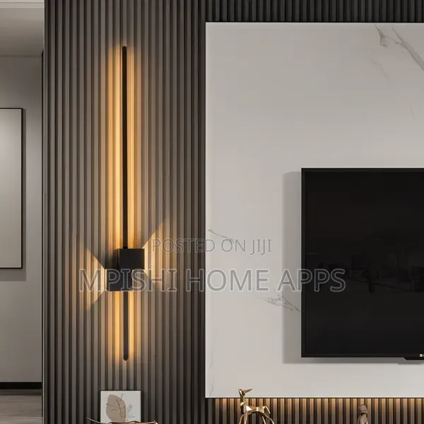 Minimalist Led Wall Light Black