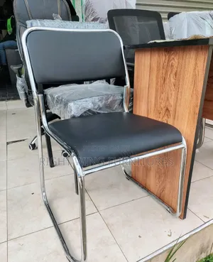 Chrome Visitors Office Chair