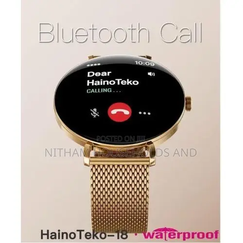 Hainoteko 23 Mini Ladies Smartwatch With 3 Straps