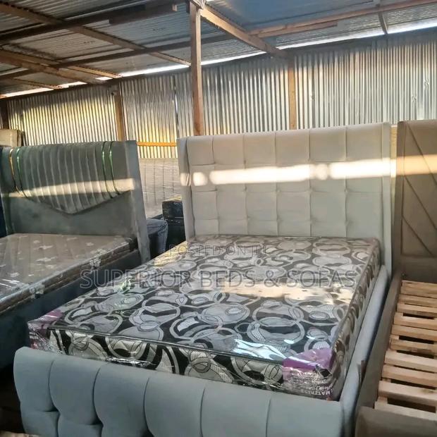 Grey Chester Bed 5 by 6