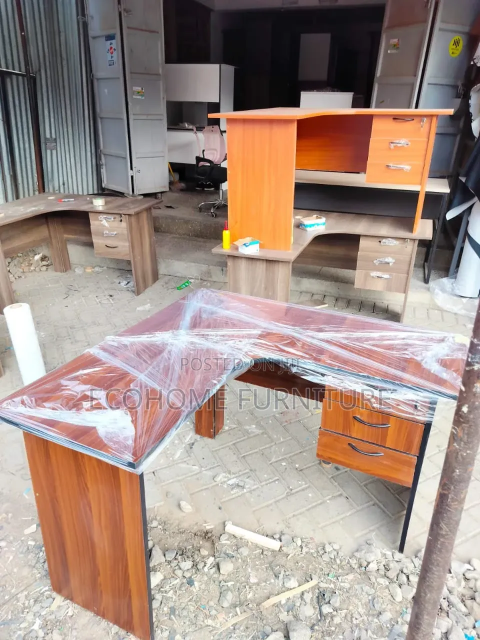 1.2m L - Shaped Executive Office Desk