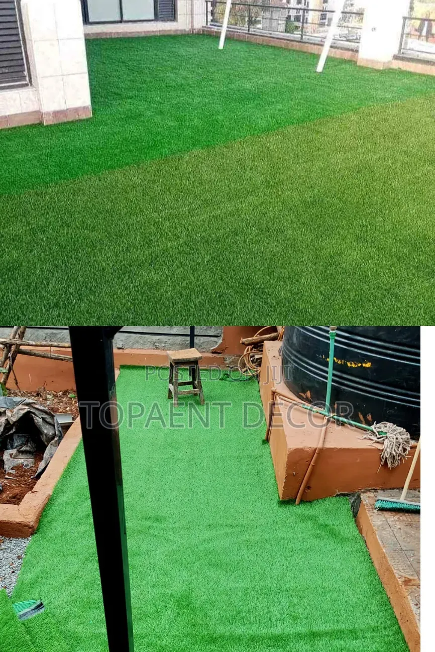 Outdoor Rooftop and Backyard Makeover Artificial Grass Carpet