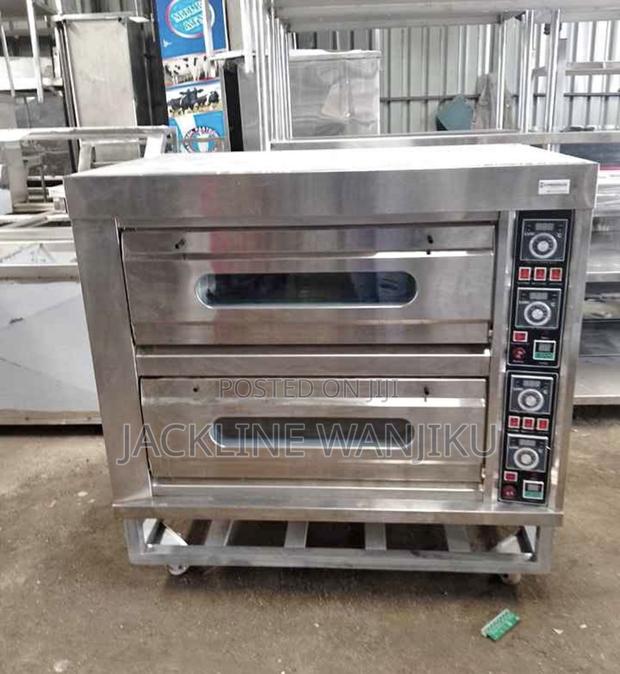 2 Deck 4 Tray Commercial Oven