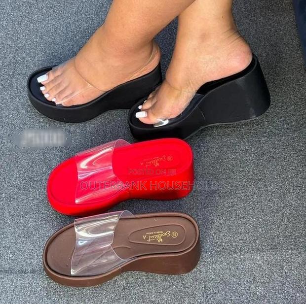 Clear Platforms Sizes 36 37 38 39 40 41 ( _Big Fitting_ )