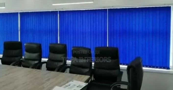 Boardroom Office Vertical Office Curtains Installation