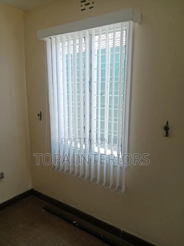 White Vertical Window Blinds Supply and Installation of Office Curtain