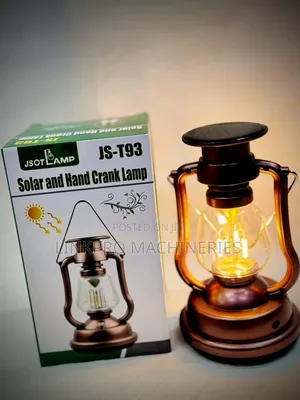 Jsot Solar and Hand Crank Lamp