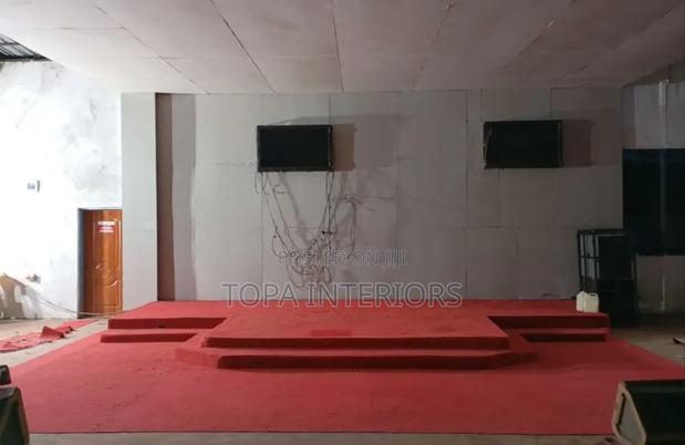 Red Carpets for Church Altar Floor Decor Carpeting