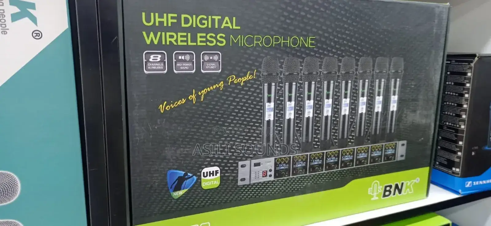 8 in 1 Bunk Wireless Microphone