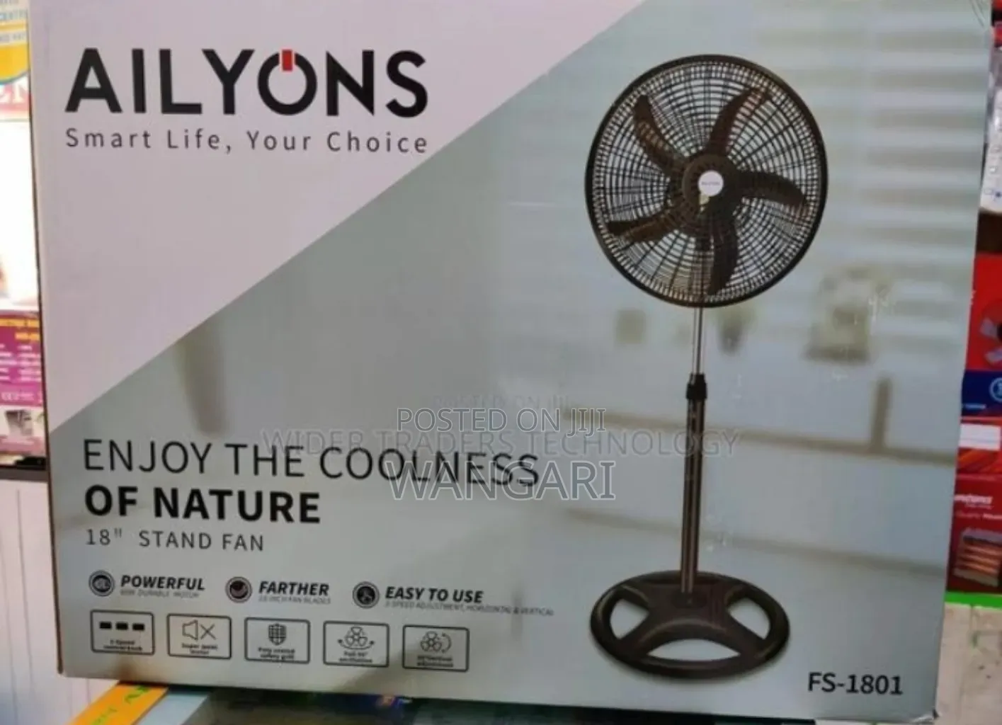 Bigger Size Ailyons 18inch Fan.