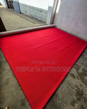 Luxury Textured Red Carpet Roll for Stylish Flooring