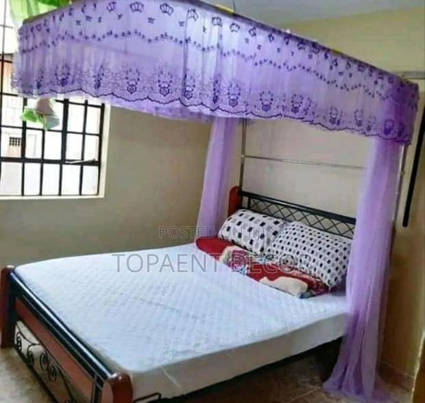 Ready to Pick Easy to Fix Purple 2 Stand Track Mosquito Nets