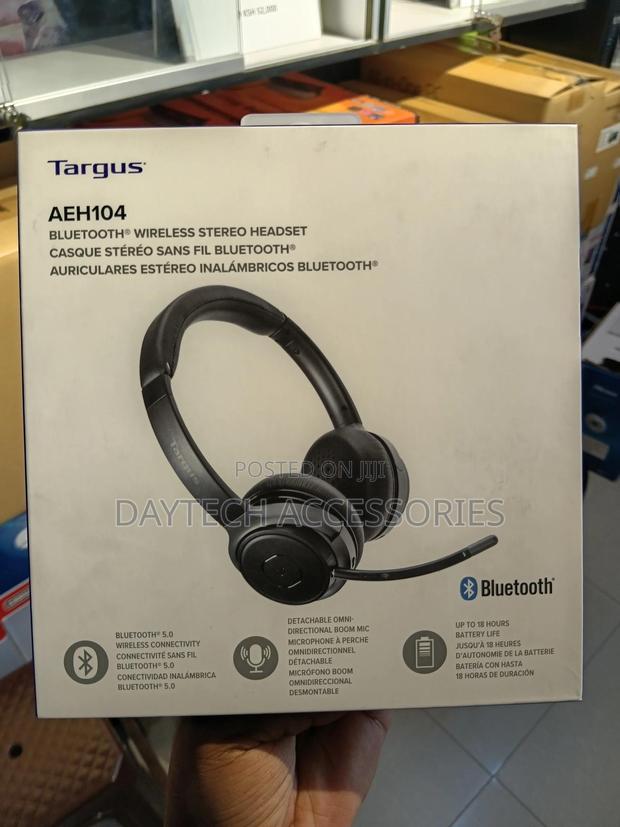 Targus Wireless Bluetooth Stereo Headset (Model Aeh104tt). - thumbnail 2