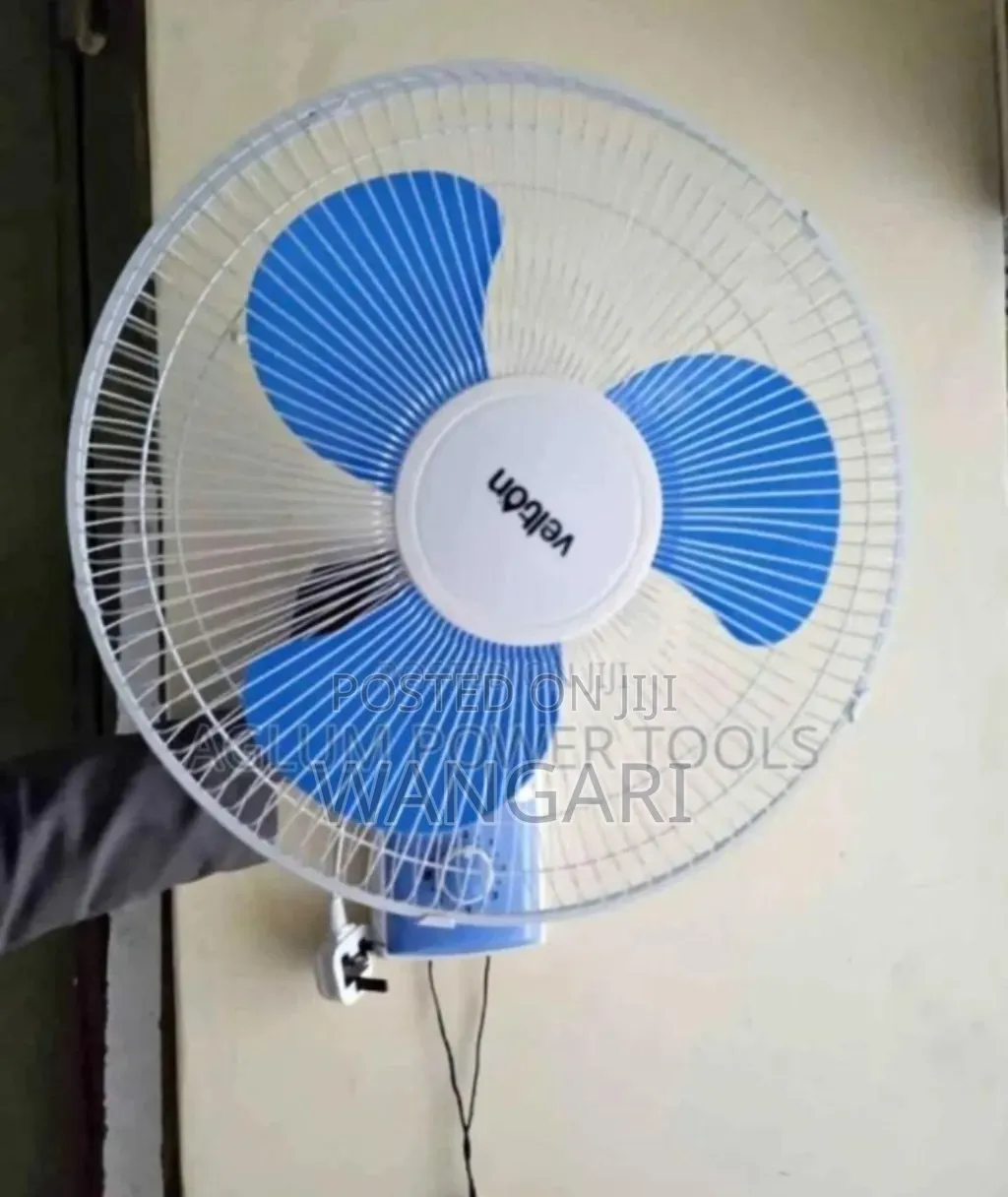 3bladed Velton 16inch Wall Fan