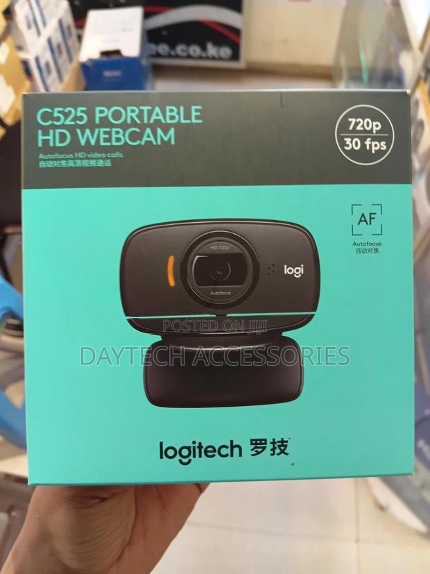 Logitech C525 Portable Hd 720p Video Calling With Autofocus - Black - thumbnail 2