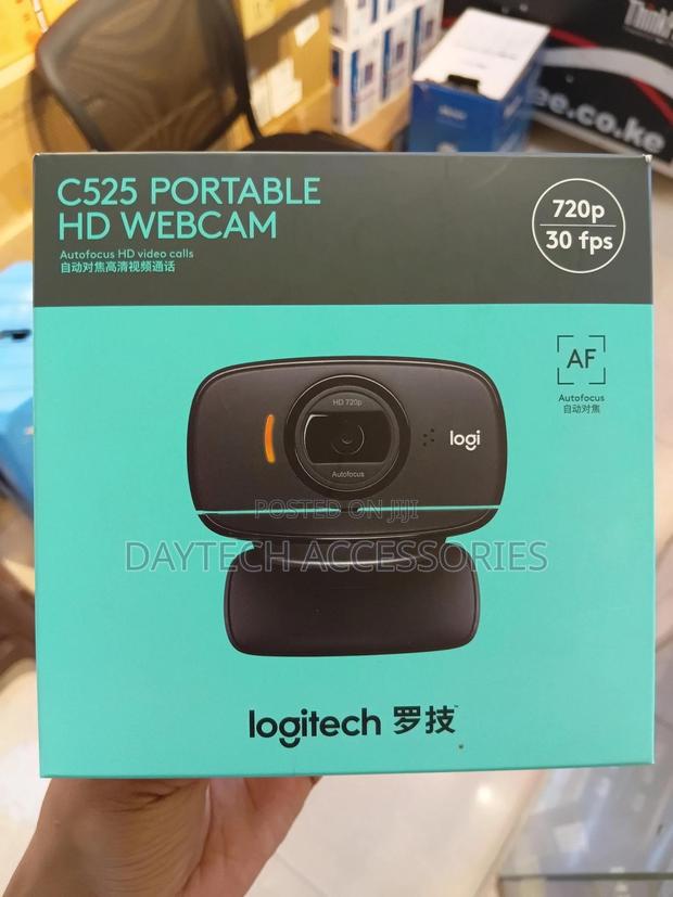 Logitech C525 Portable Hd 720p Video Calling With Autofocus - Black - thumbnail 3
