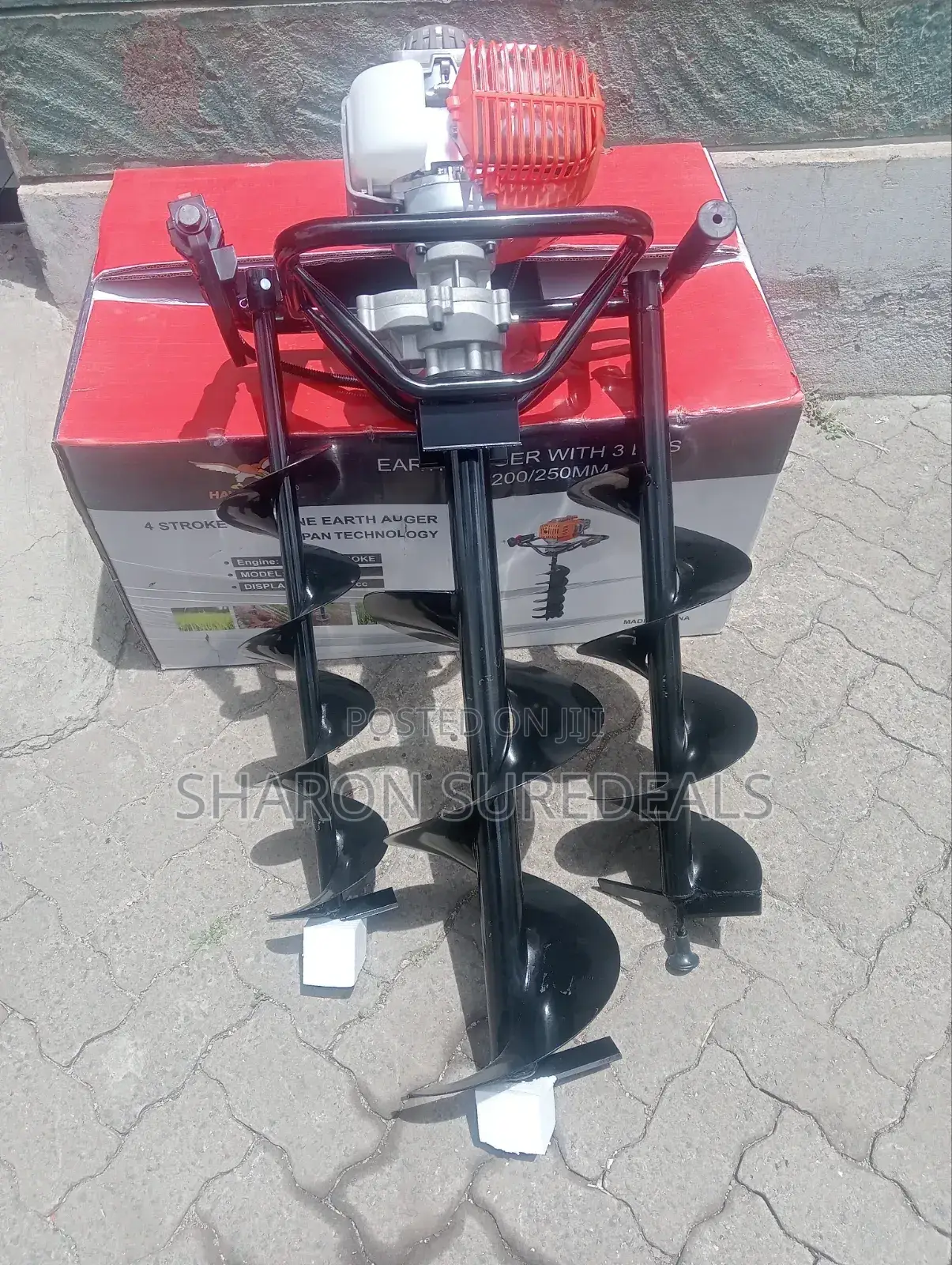 Original Earth Auger Machine/4 Stroke Petrol Engine