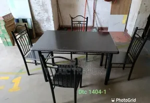 Newly Black 4 Sitter Dinning Table