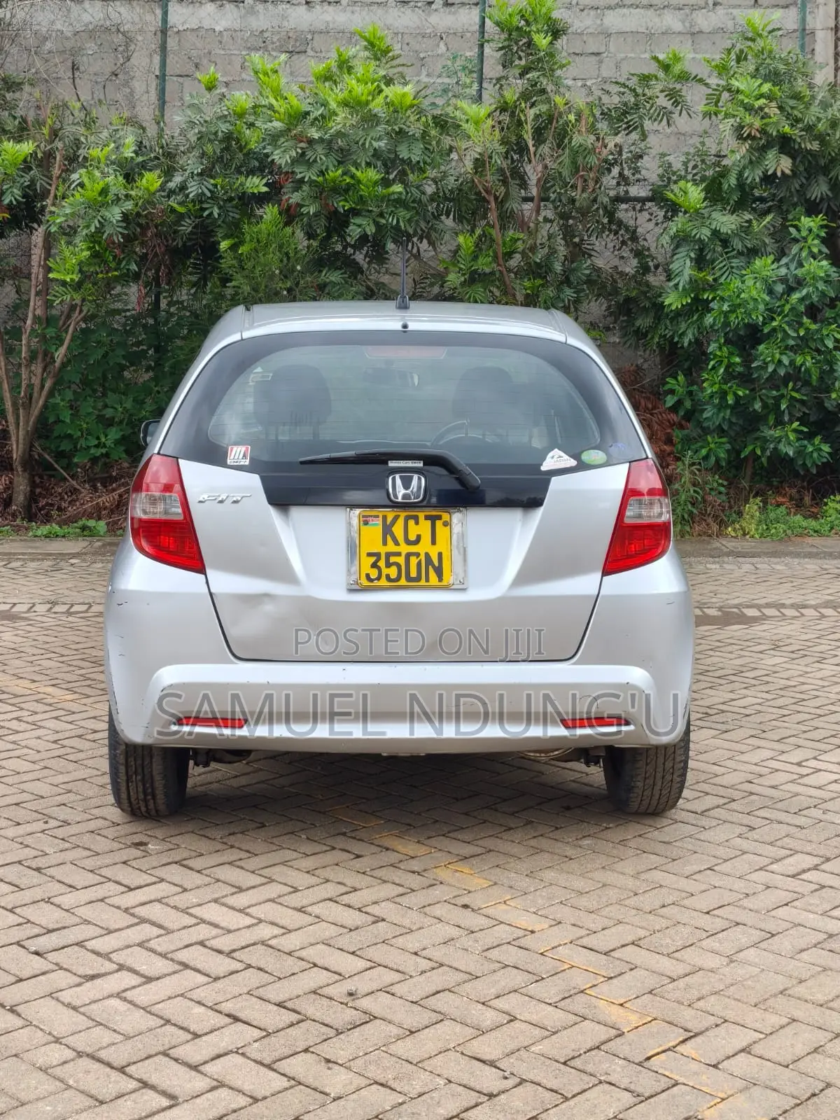 Honda Fit 2011 Silver