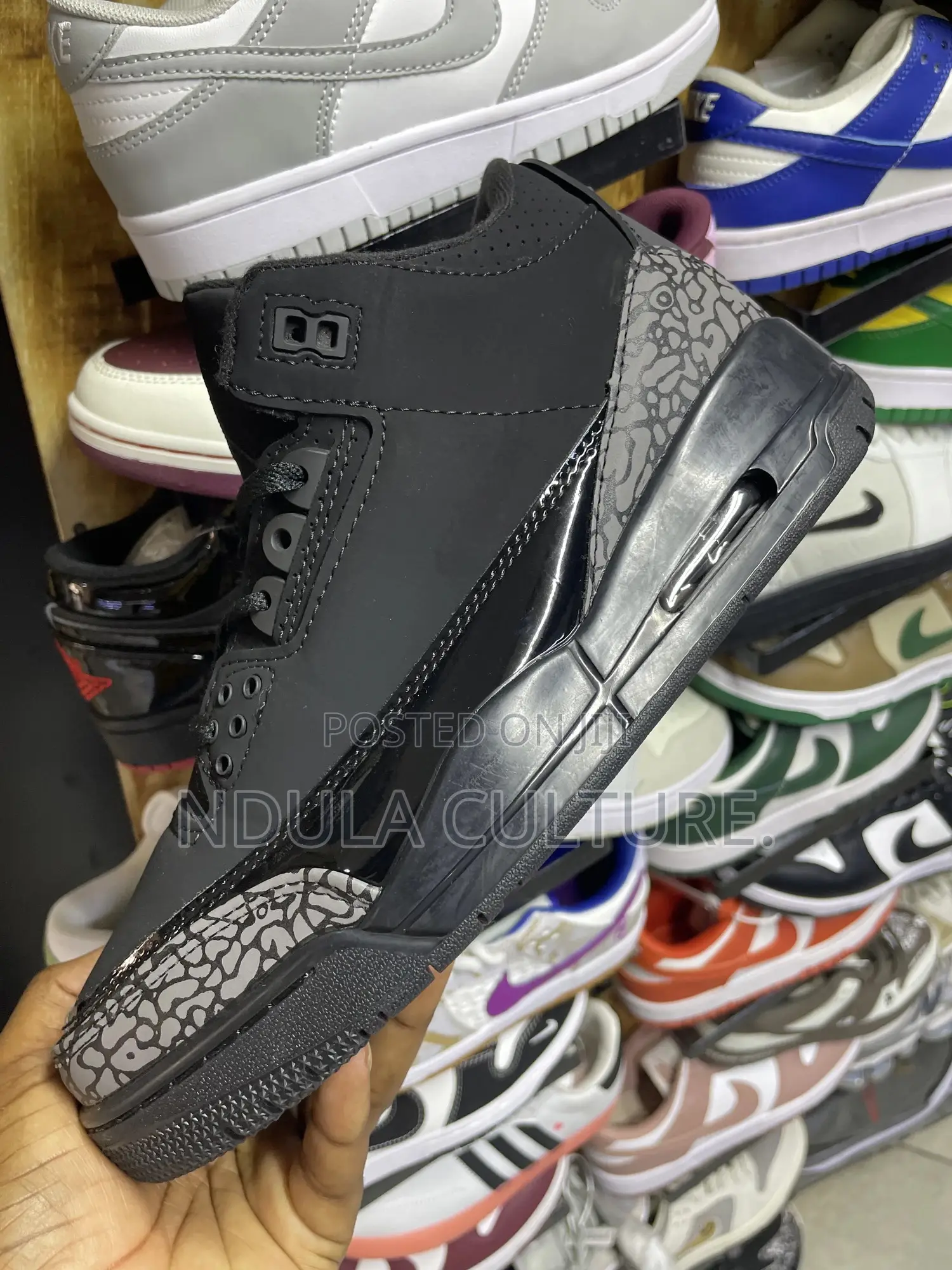 Air J3 Pantent Leather ( Jordan 3)